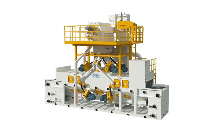 网带通过式抛丸机