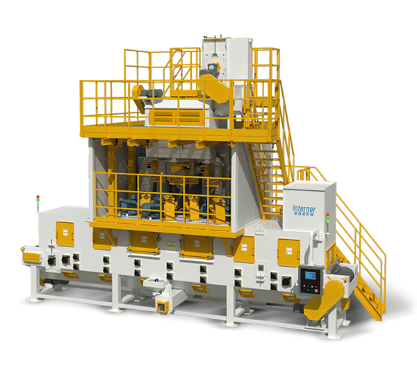 橡膠履帶通過式拋丸機