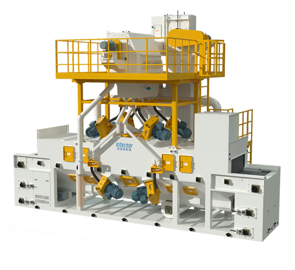 網鏈通過式拋丸機