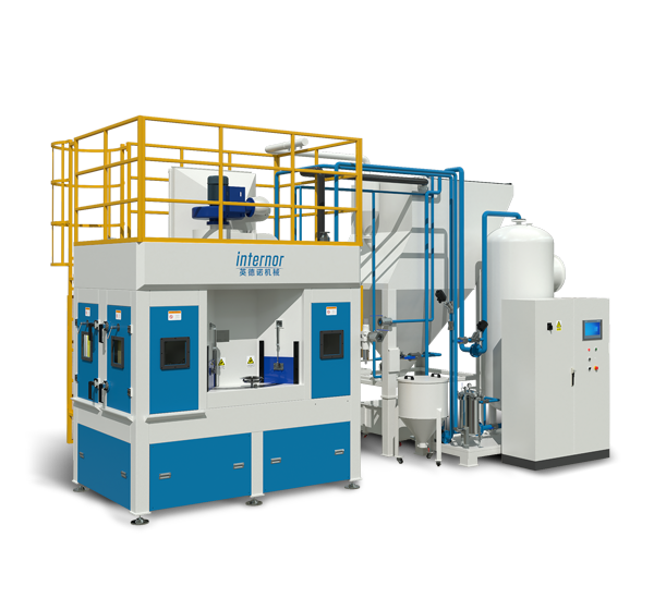 行星转台式湿喷砂机