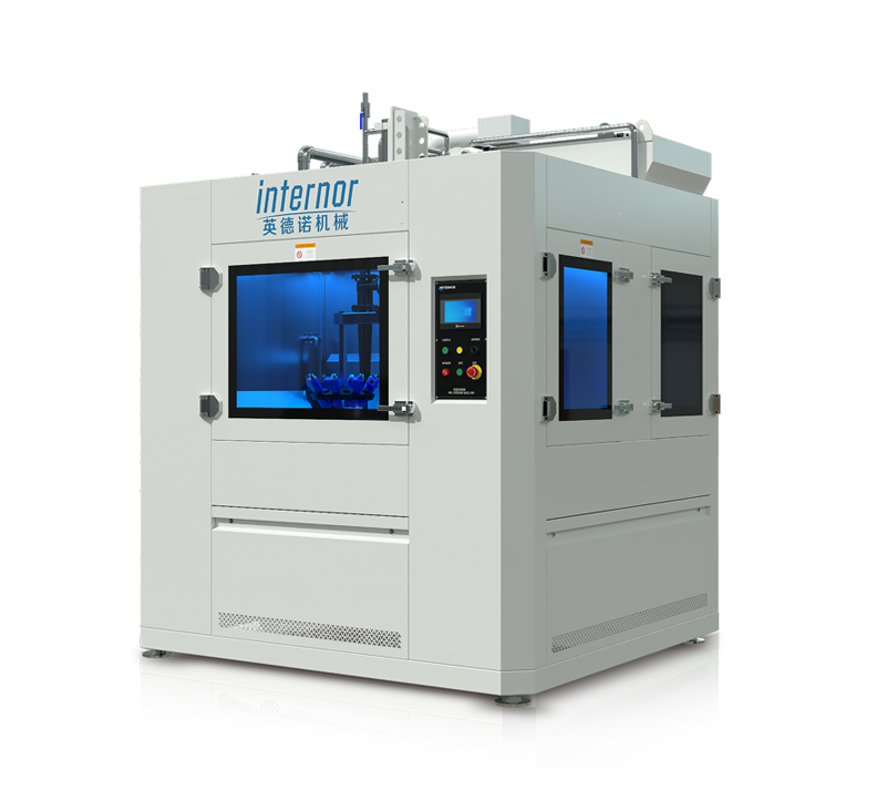 猎豹Lite款双盘刀片钝化及涂层前后处理湿喷砂机